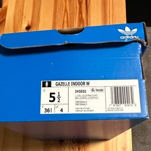Adidas Gazelle Indoor W Blue Box
